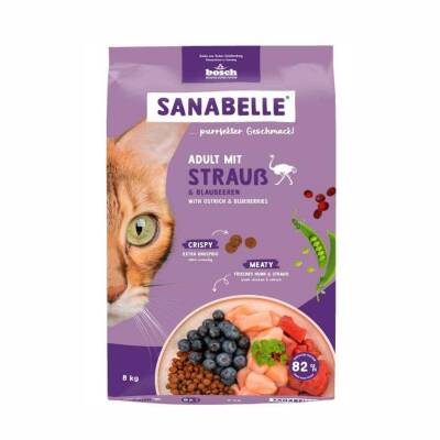 Sanabelle Devekuşu Etli Yetişkin Kedi Maması 8 kg