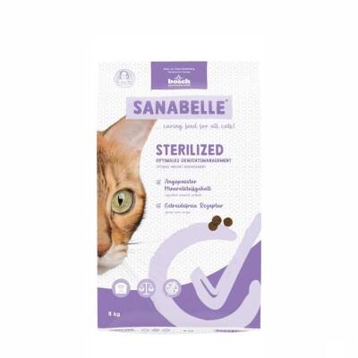 Sanabelle Kısırlaştırılmış Yetişkin Kedi Maması 8 kg