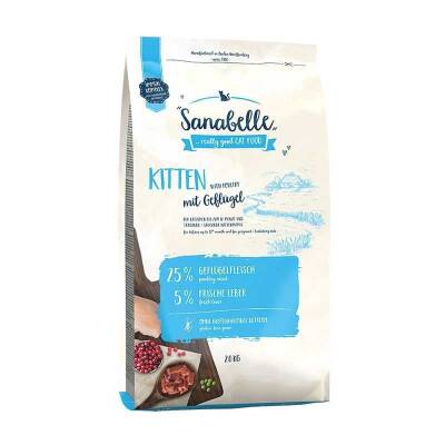 Sanabelle Kitten Yavru ve Emziren Kedi Maması 2 kg