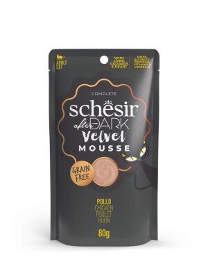 Schesir After Dark Mousse Tavuk Etli Tahılsız Yetişkin Kedi Konservesi 80 gr