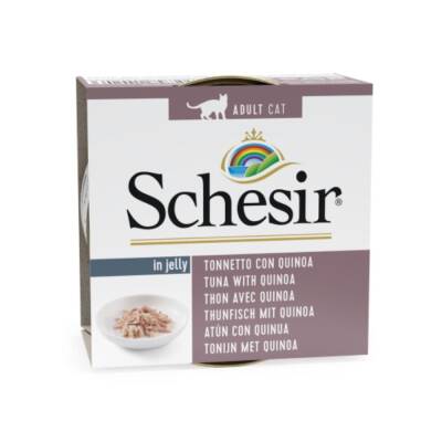 Schesir Jel İçinde Ton Balıklı Kinoalı Tahılsız Kedi Konservesi 85 gr