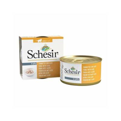 Schesir Jel İçinde Ton Balıklı & Aloeveralı Yetişkin Kedi Konservesi 85 gr