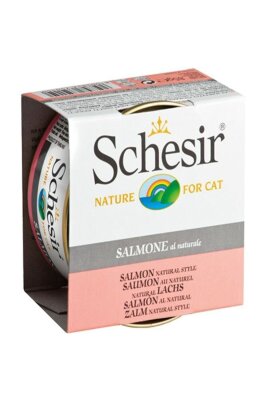 Schesir Somonlu Naturel Kedi Konservesi 85 gr