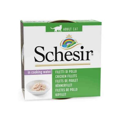 Schesir Suda Pişirilmiş Tavuklu Kedi Konservesi 85 gr