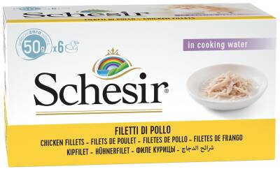 Schesir Pouch Tavuklu Yaş Kedi Konservesi 50 gr (6 AL 5 ÖDE)