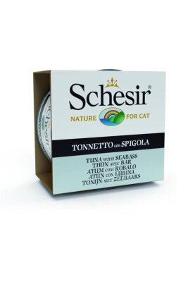 Schesir Ton Balığı ve Levrekli Jöleli Kedi Konservesi 85 gr