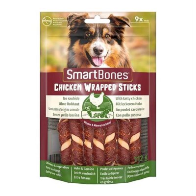 Smart Bones Tavuk Sargılı Stick Mini Köpek Ödülü 9 Adet