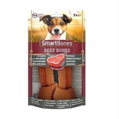 Smartbones Sığır Etli Medium Düğüm Kemik Köpek Ödülü 158 gr