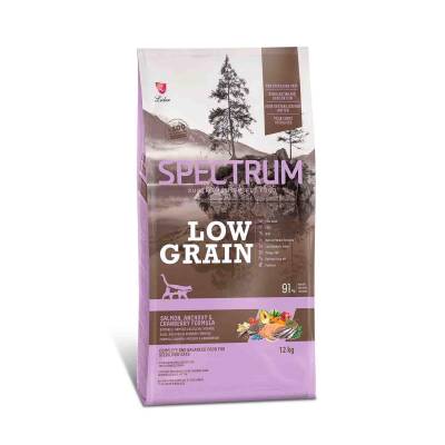 Spectrum Somon Hamsi ve Yaban Mersinli Düşük Tahıllı Kısırlaştırılmış Kedi Maması 12 kg