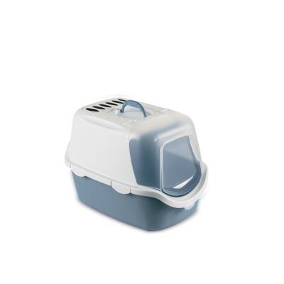 Stefanplast Cathy Easy Clean Mavi Kedi Tuvaleti 56x40x40 cm