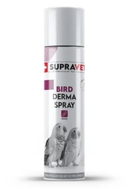 Supravet Kanarya Papağan Güvercin ve Muhabbet Kuşları Deri Bakım Spreyi 150 Ml