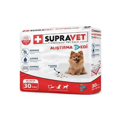 Supravet Köpek Çiş Eğitim Pedi 60x90 cm 30'lu