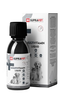 Supravet Multivitamin Sağlıklı Kedi Köpekler İçin Sıvı Damla 100 ml