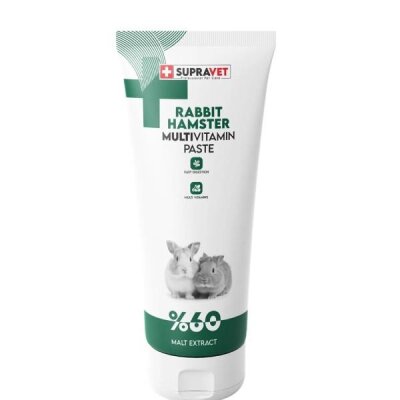 Supravet Tavşan, Hamster, Ginepig, Kemirgen Multi Vitamin Malt Paste 100 gr