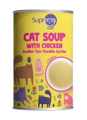 Supreme Cat Tavuklu Kedi Çorbası 135 ml