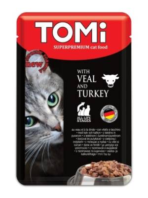 Tomi Pouch Dana & Hindi Kedi Konservesi 100 gr