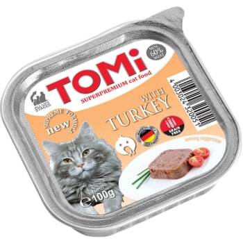 Tomi Pate Hindili Yetişkin Kedi Konservesi 100 gr
