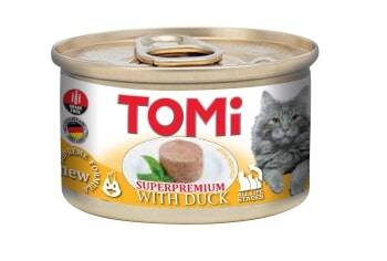 Tomi Ördekli Yetişkin Kedi Konservesi 85 gr
