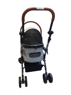 Tommy Evcil Hayvan Arabası 76, 5 X 48 X 99 cm Gri Max 15 kg