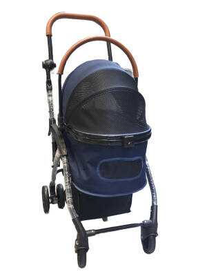Tommy Evcil Hayvan Arabası 76, 5 X 48 X 99 cm Lacivert Max 15 kg