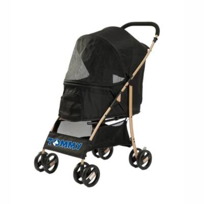 Tommy Evcil Hayvan Arabası 67x47x98 Cm Siyah Max 15 Kg