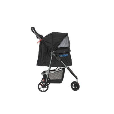 Tommy Evcil Hayvan Arabası 81x45.5x101 Cm Siyah Max 15 Kg