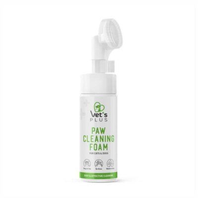 Vet's Plus Kedi ve Köpekler İçin Aloe Vera Özlü Pati Temizleme Köpüğü 150 ml