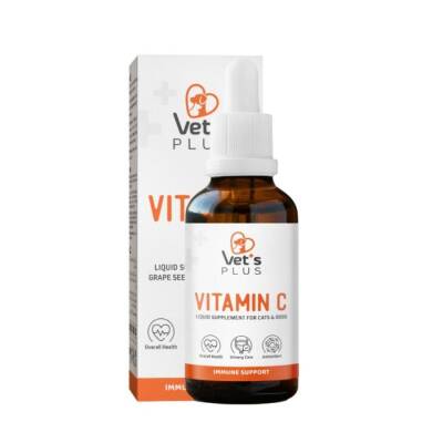 Vet's Plus Vitamin C Kedi ve Köpekler İçin Damla 50 ml