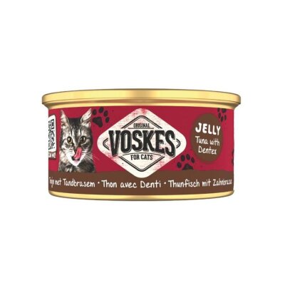 Voskes Jelly Ton Balığı ve Sinagrit Yetişkin Kedi Konservesi 85 gr