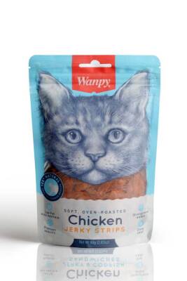 Wanpy Gerçek Tavuk Fileto Yumuşak Kedi Ödülü 80 gr