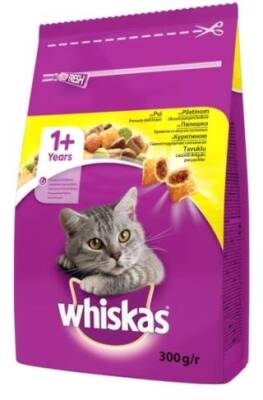 Whiskas Tavuklu Yetişkin Kedi Maması 300 Gr