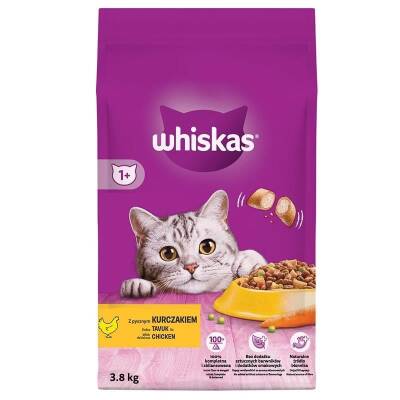 Whiskas Tavuklu Yetişkin Kedi Maması 3,8 kg