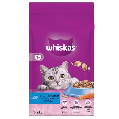 Whiskas Ton Balıklı Sebzeli Yetişkin Kedi Maması 3,8 kg