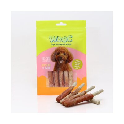 Wooc Ördekli Morina Balıklı Munchy Köpek Ödülü 75 Gr